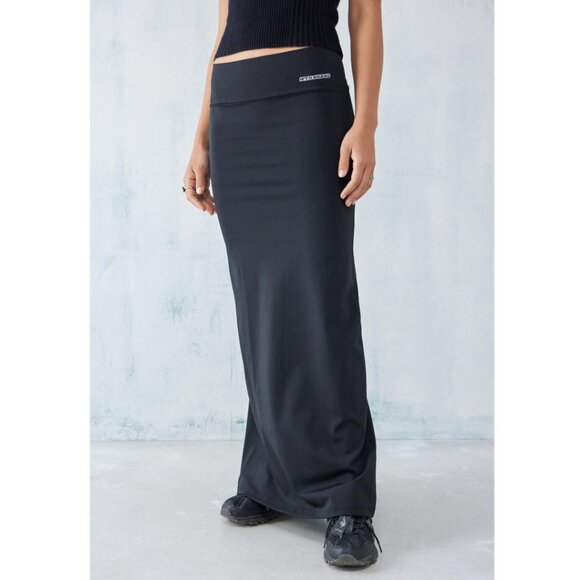 NWT Iets frans... Black Column Maxi Skirt Size S - Picture 4 of 7